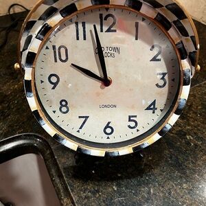 Black and White Wall Clock